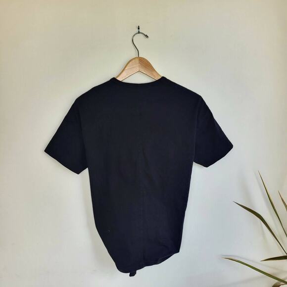 Cedric Charlier Elongated Hem Tee - Black - Picture 6 of 11